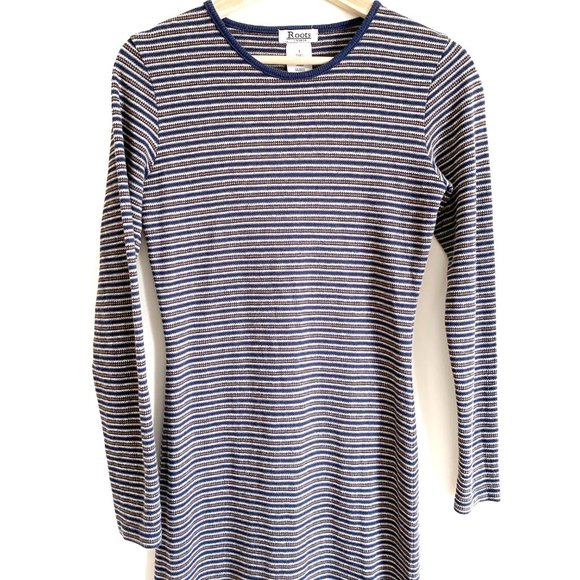 ROOTS | Vintage Roots Long Sleeve Maxi Dress - Picture 3 of 5